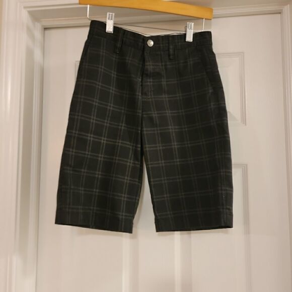 Volcom frickin plaid chino shorts size 12 - Picture 1 of 5